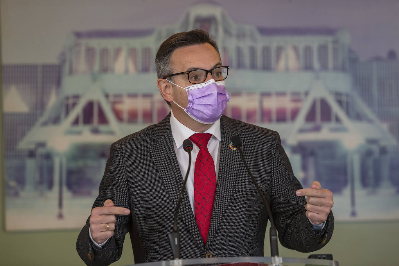 Fotos: Junta de Portavoces en la Asamblea regional, este lunes