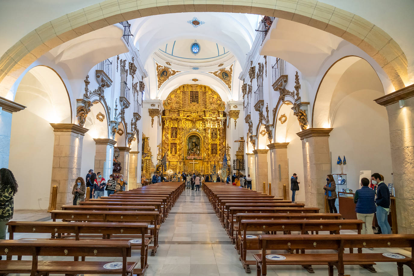 Fotos: Azules y blancos abren sus iglesias en el tradicional día del &#039;anuncio&#039; en Lorca