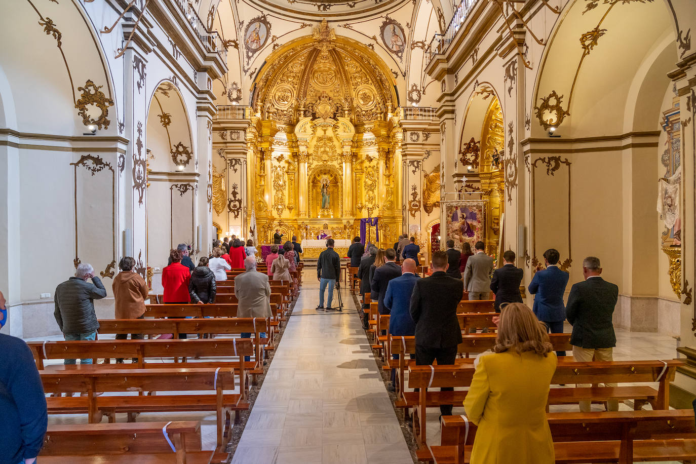 Fotos: Azules y blancos abren sus iglesias en el tradicional día del &#039;anuncio&#039; en Lorca