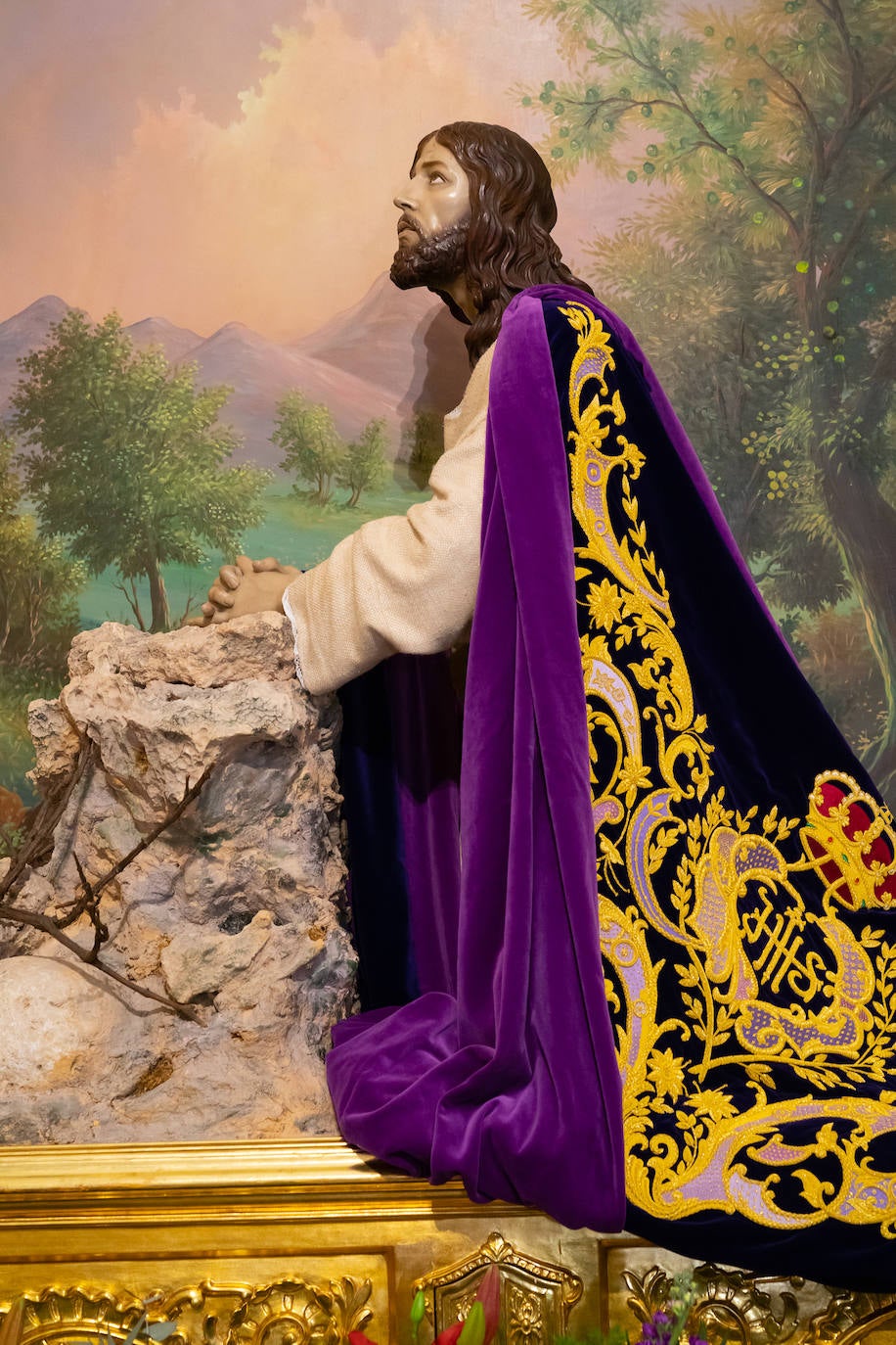 Fotos: Azules y blancos abren sus iglesias en el tradicional día del &#039;anuncio&#039; en Lorca