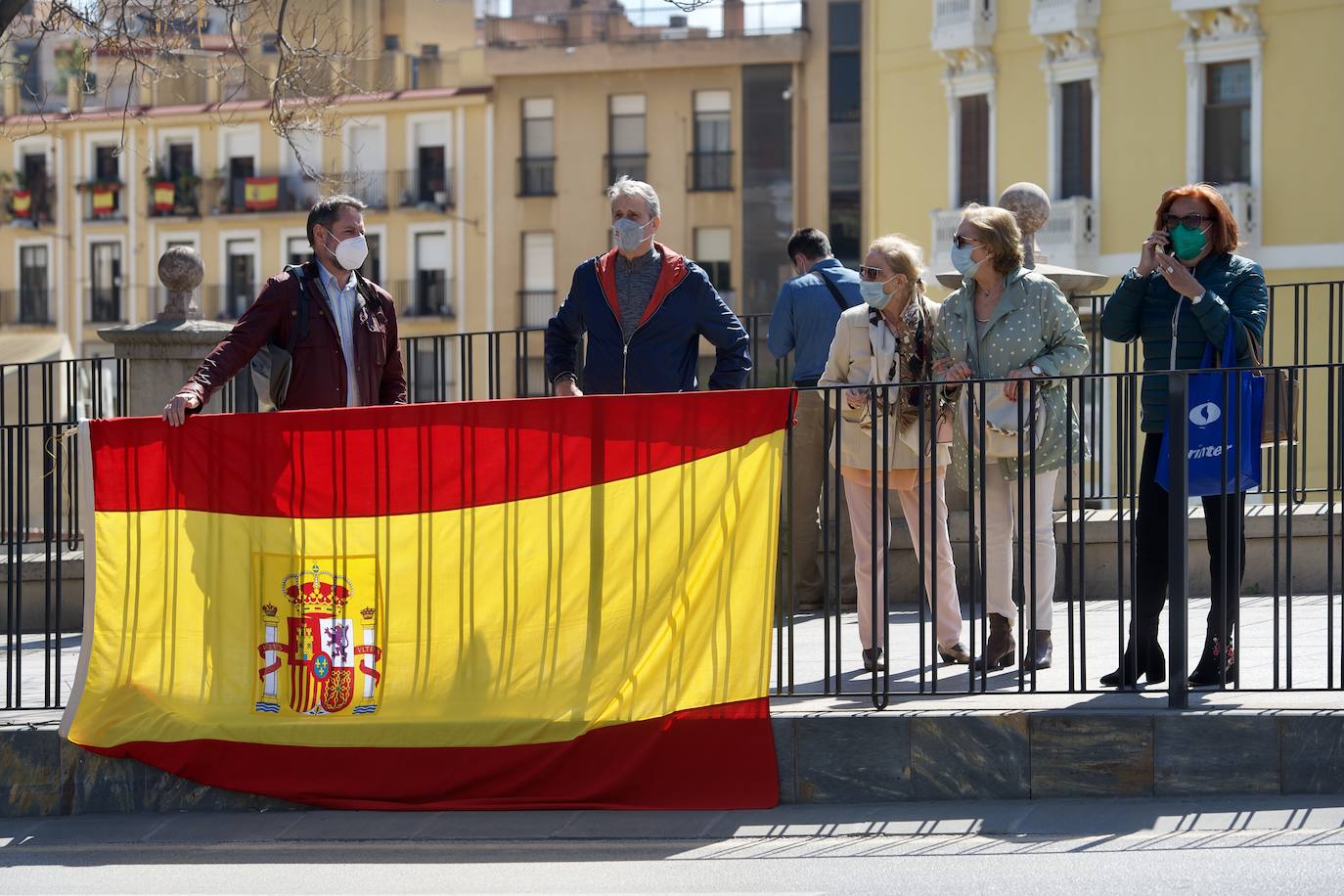 Fotos: La protesta de Vox en Murcia para exigir elecciones anticipadas, en imágenes
