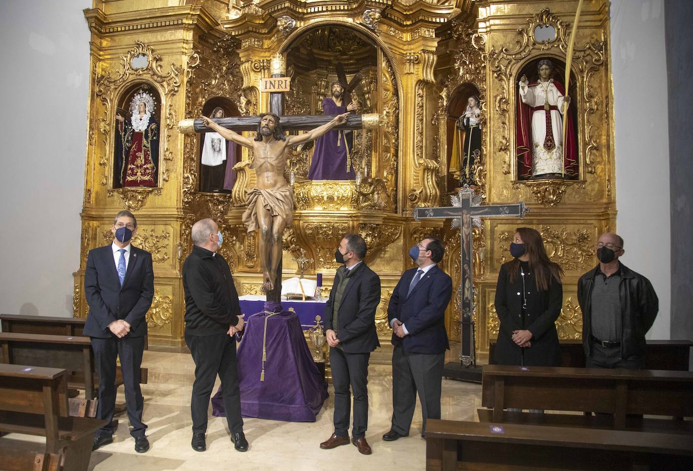 Fotos: La Capilla Marraja recibe a la Agonía