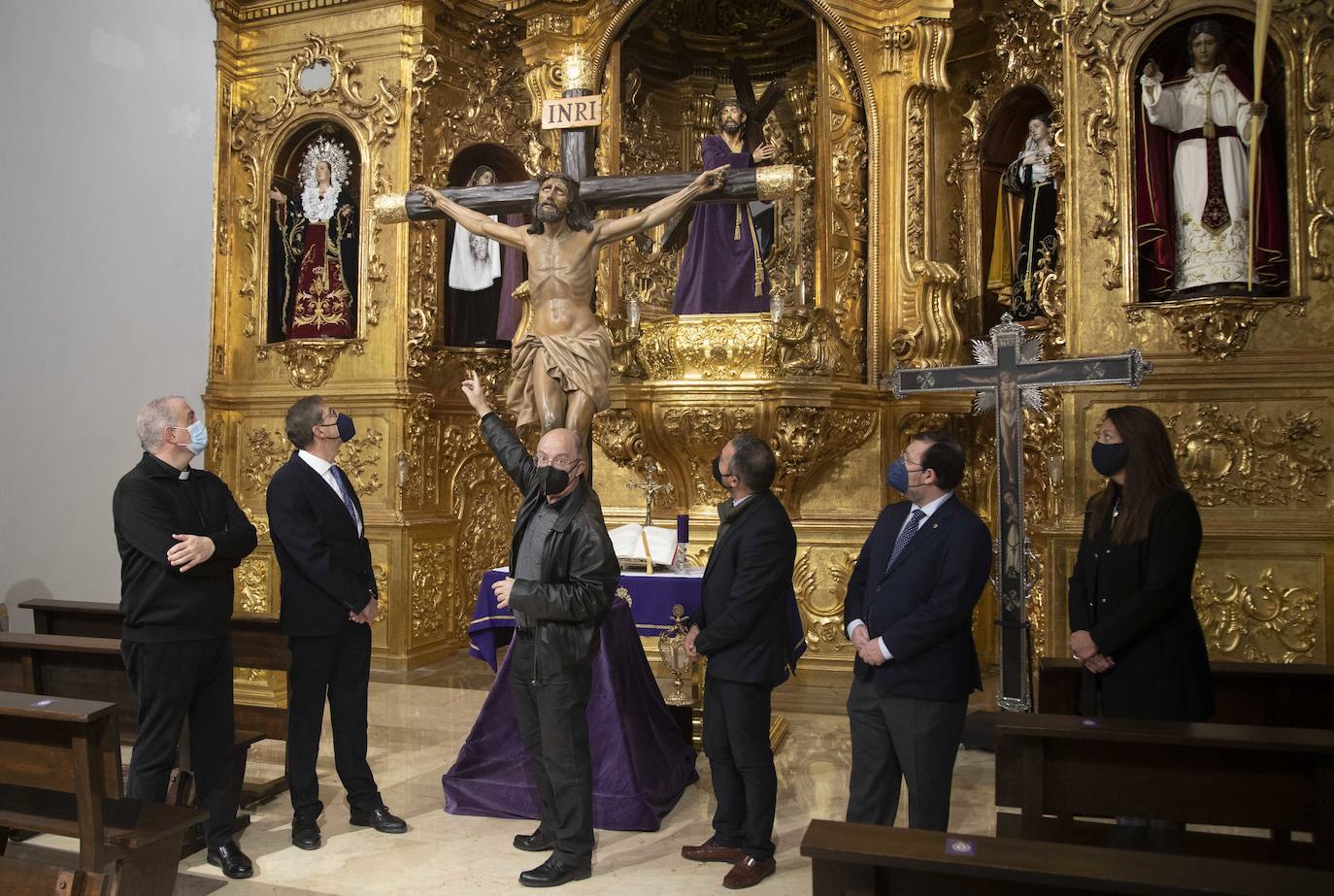 Fotos: La Capilla Marraja recibe a la Agonía