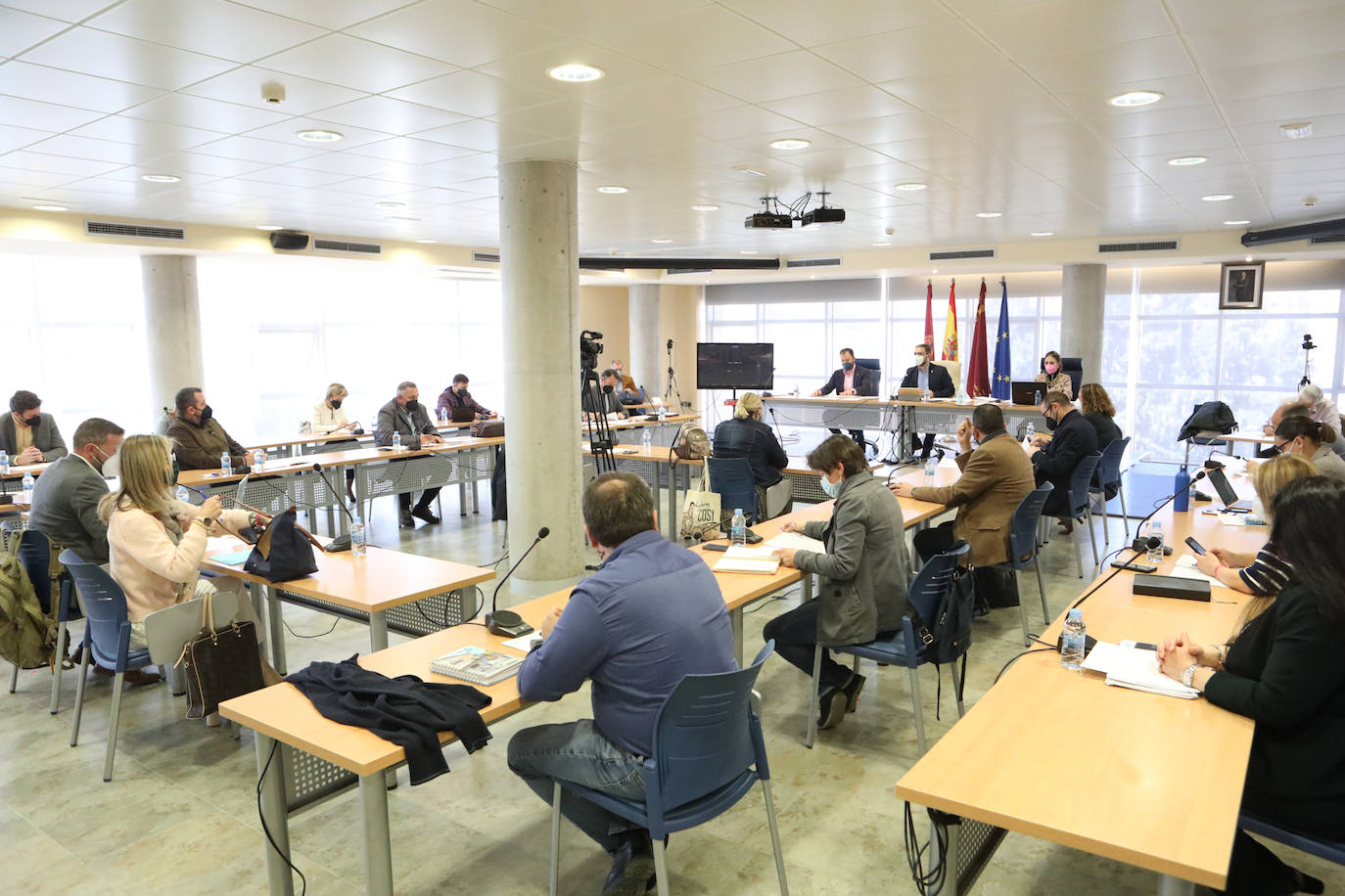 Fotos: El Pleno de Lorca aprueba nuevas ayudas para los sectores castigados por la Covid