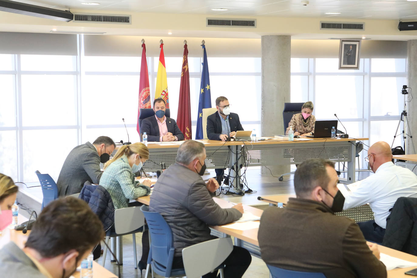 Fotos: El Pleno de Lorca aprueba nuevas ayudas para los sectores castigados por la Covid