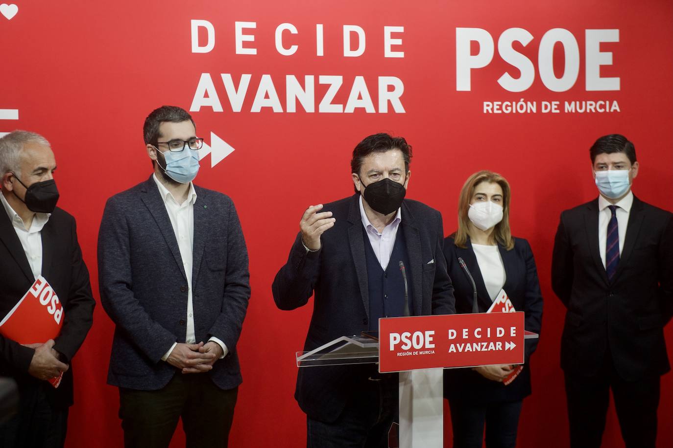 Fotos: Reunión de trabajo entre PSOE y de Ciudadanos
