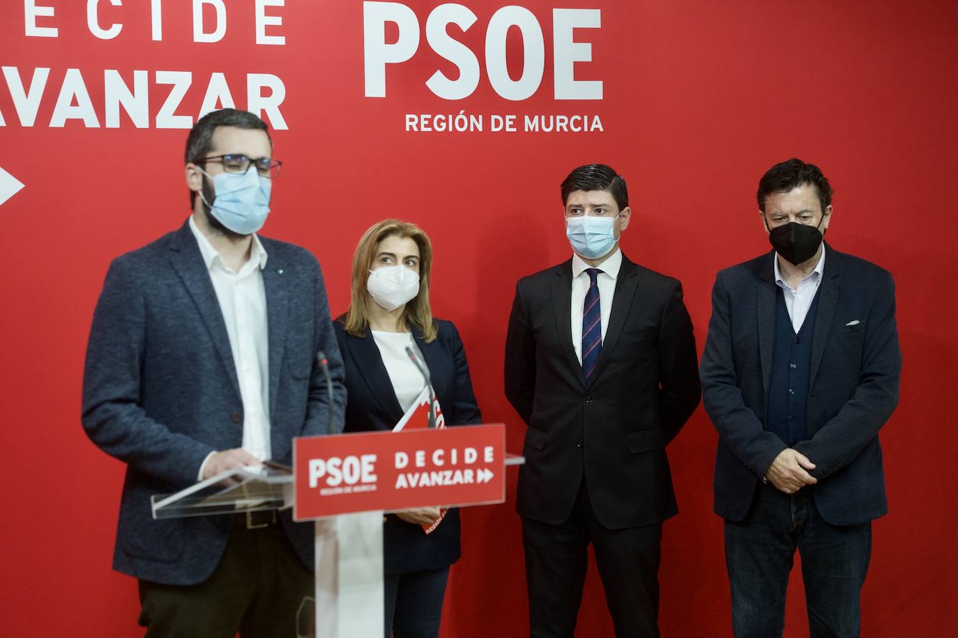 Fotos: Reunión de trabajo entre PSOE y de Ciudadanos