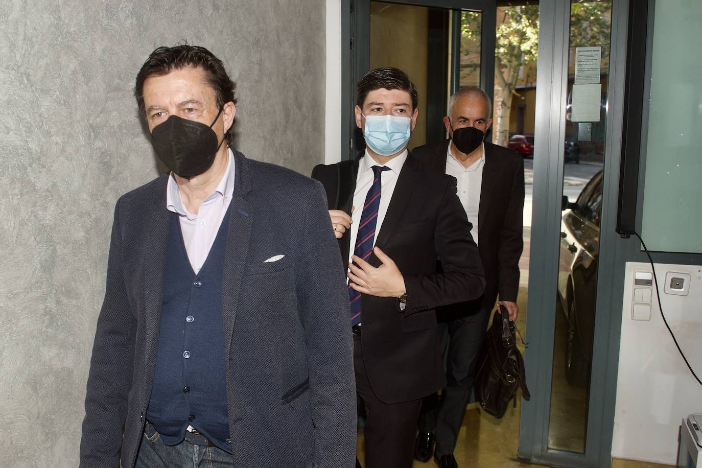 Fotos: Reunión de trabajo entre PSOE y de Ciudadanos