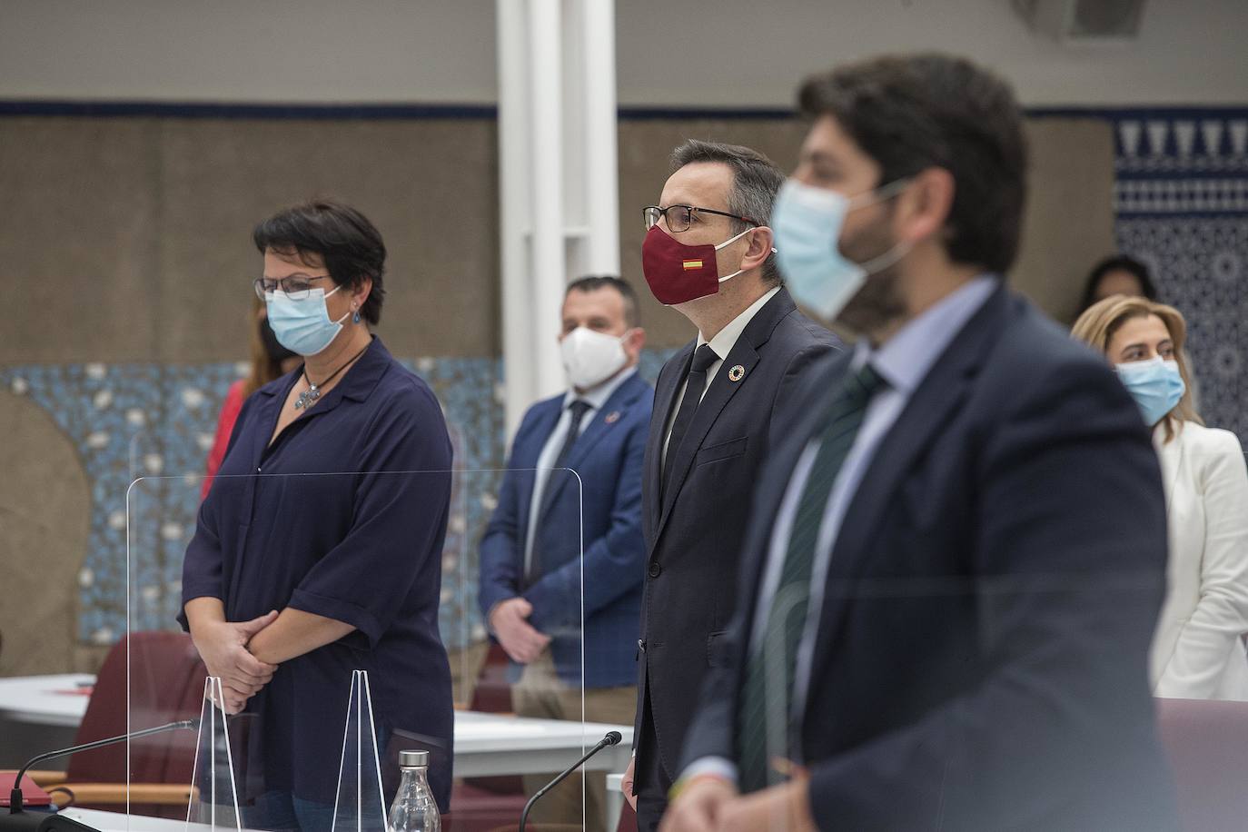 Fotos: Debate de la moción de censura en la Asamblea regional