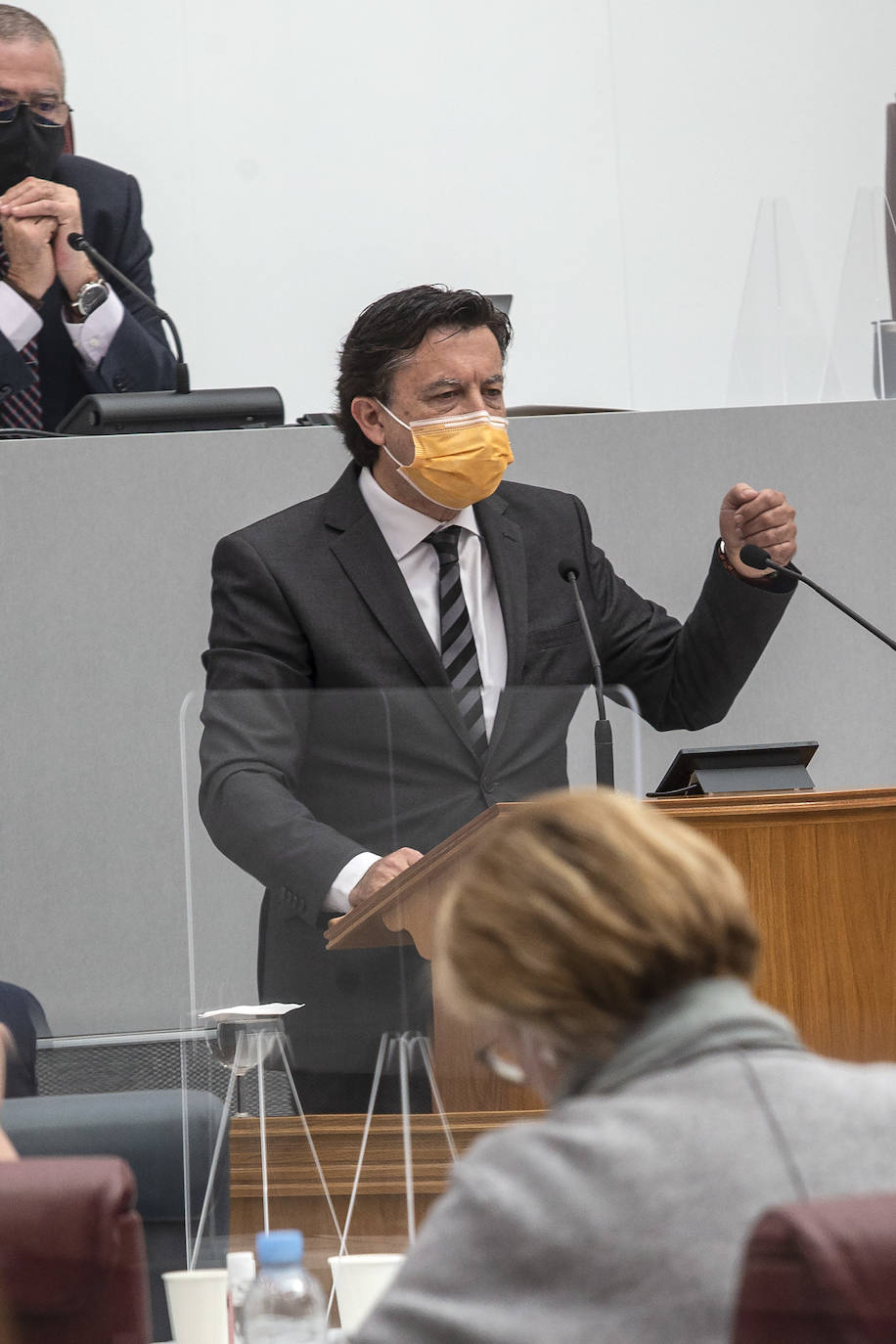 Fotos: Debate de la moción de censura en la Asamblea regional