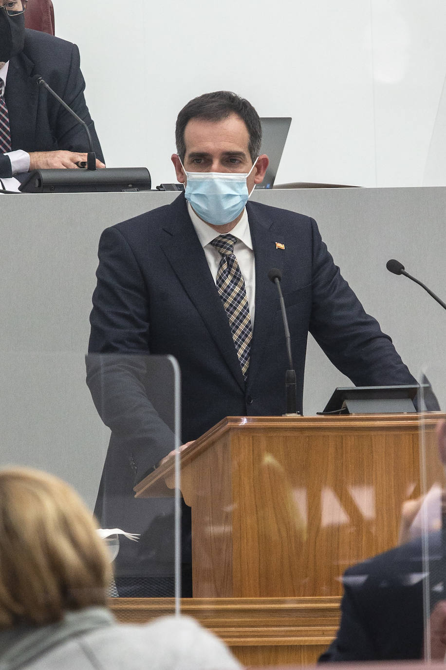 Fotos: Debate de la moción de censura en la Asamblea regional