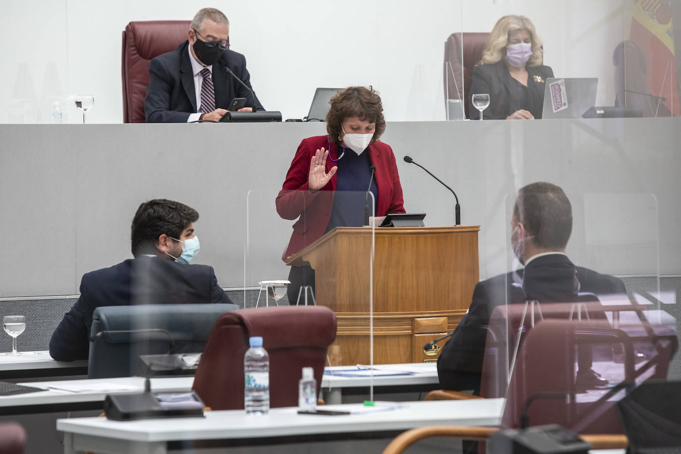 Fotos: Debate de la moción de censura en la Asamblea regional