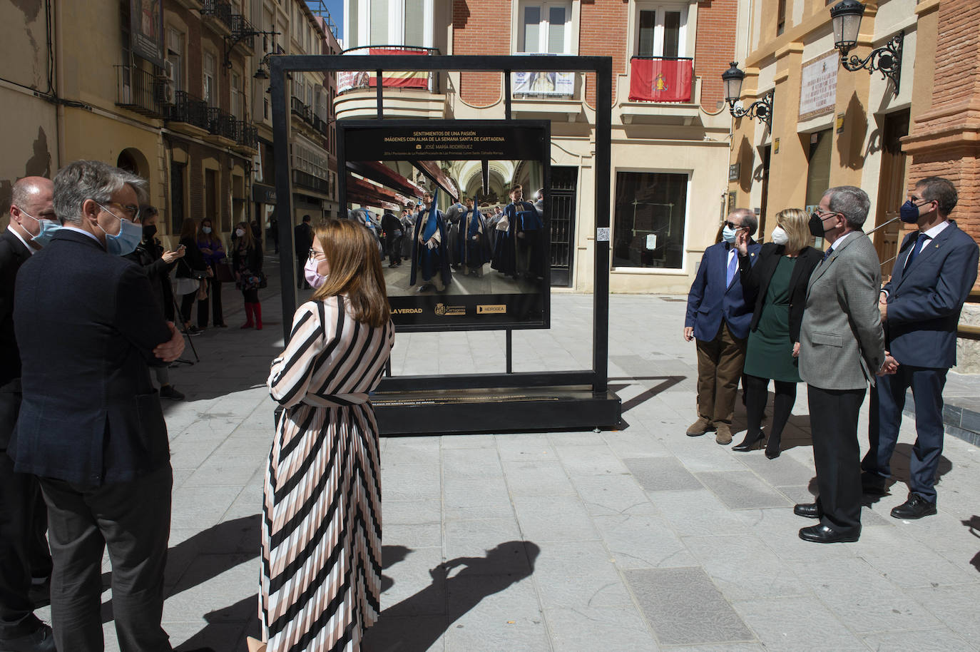 Fotos: El Ayuntamiento de Cartagena y el diario La Verdad tran la Semana Santa a las calles de la ciudad