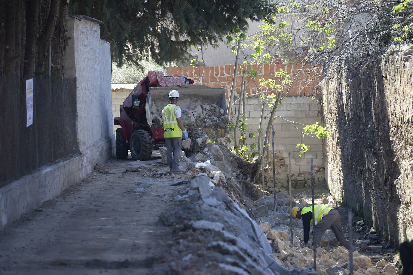 Fotos: Visita del alcalde de Murcia y el concejal de Desarrollo Sostenible al Molino Armero
