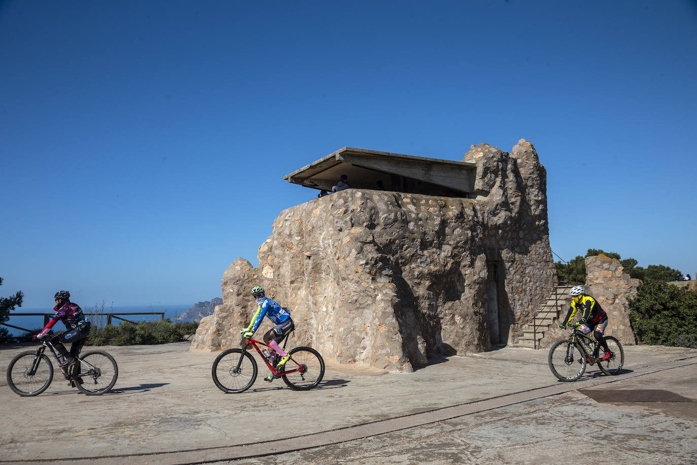 Fotos: Refuerzan la vigilancia en los montes de Cartagena ante el aumento de senderistas