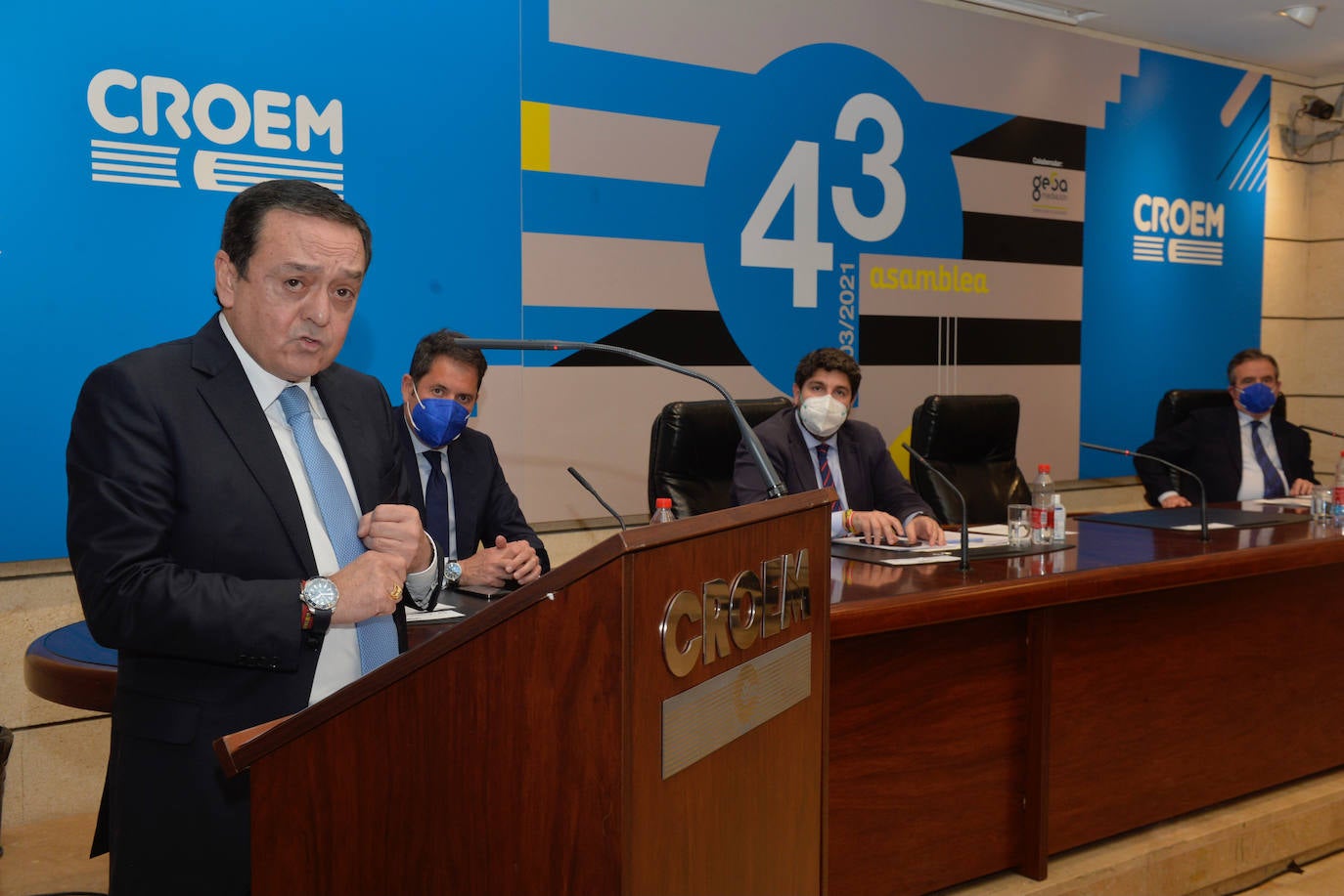 Fotos: Clausura de la 43ª Asamblea General de la Croem