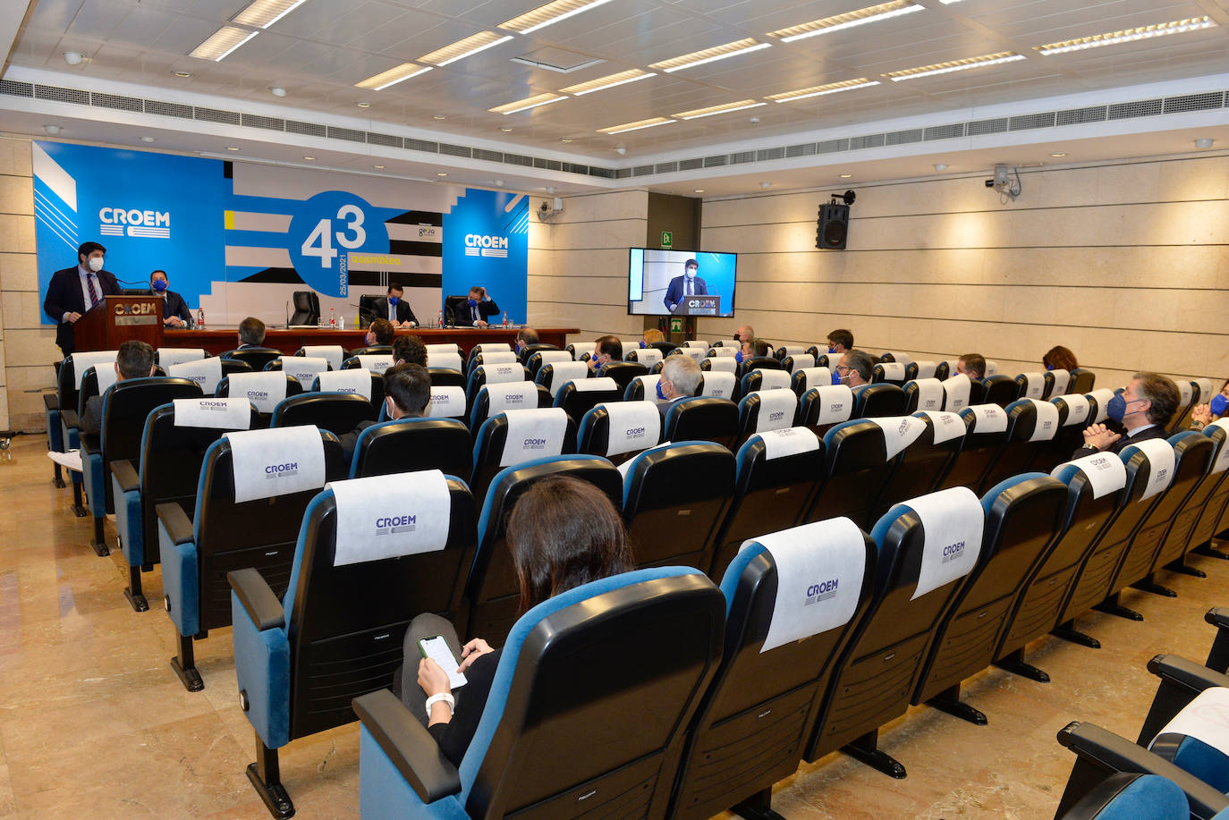 Fotos: Clausura de la 43ª Asamblea General de la Croem