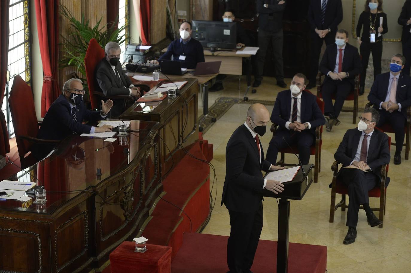 Fotos: Sale adelante la moción de censura en el Ayuntamiento de Murcia: José Antonio Serrano, nuevo alcalde