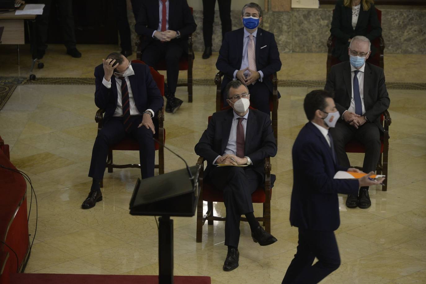 Fotos: Sale adelante la moción de censura en el Ayuntamiento de Murcia: José Antonio Serrano, nuevo alcalde