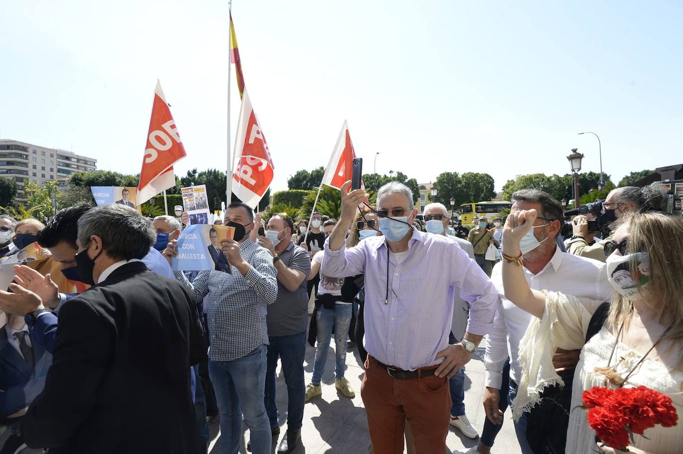 Fotos: Sale adelante la moción de censura en el Ayuntamiento de Murcia: José Antonio Serrano, nuevo alcalde