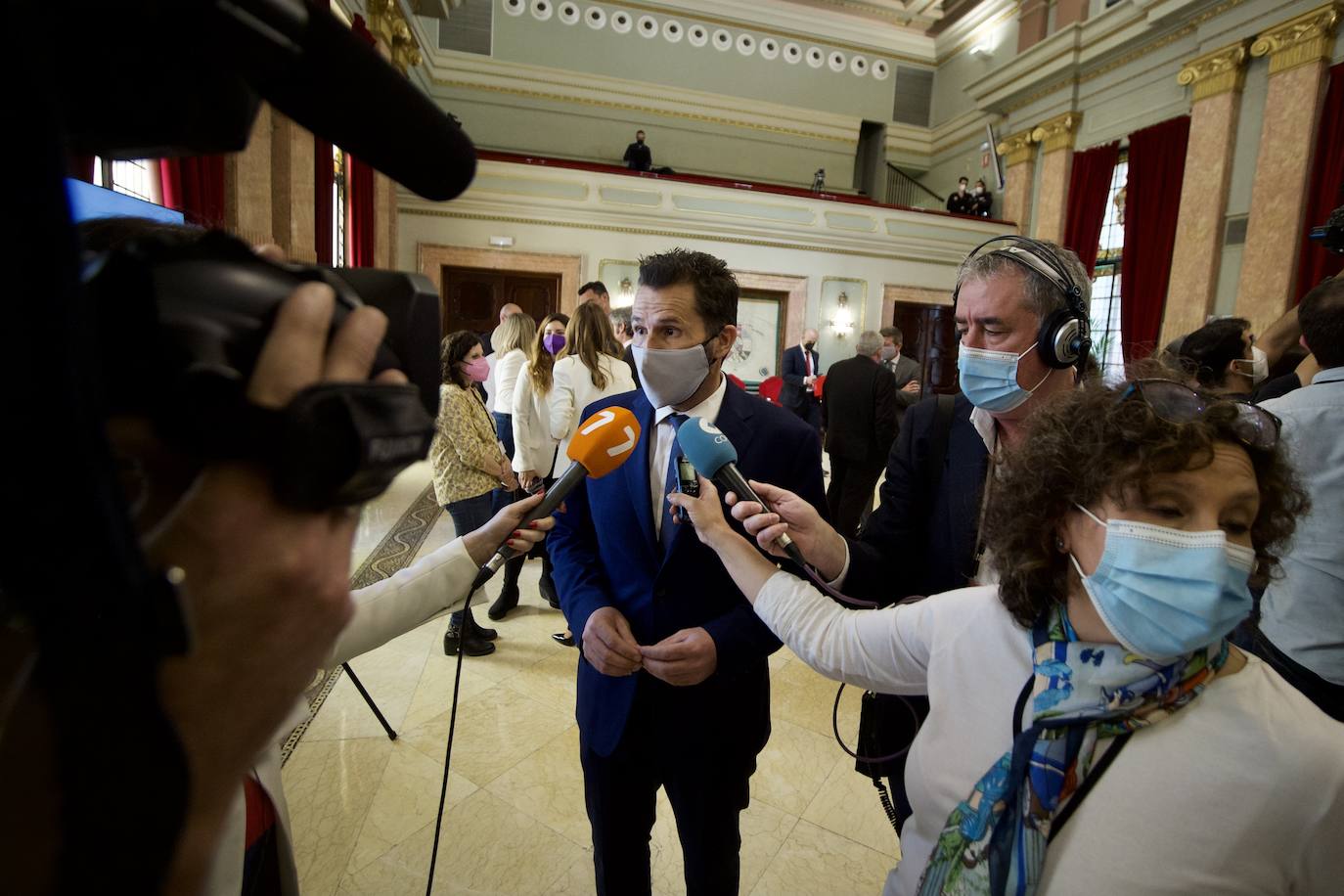 Fotos: La moción de censura en el Ayuntmaiento de Murcia proclama como nuevo alcalde a José Antonio Serrano