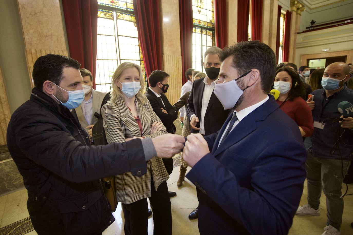 Fotos: La moción de censura en el Ayuntmaiento de Murcia proclama como nuevo alcalde a José Antonio Serrano