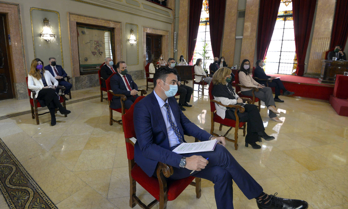 Fotos: La moción de censura del Ayuntamiento de Murcia en imágenes