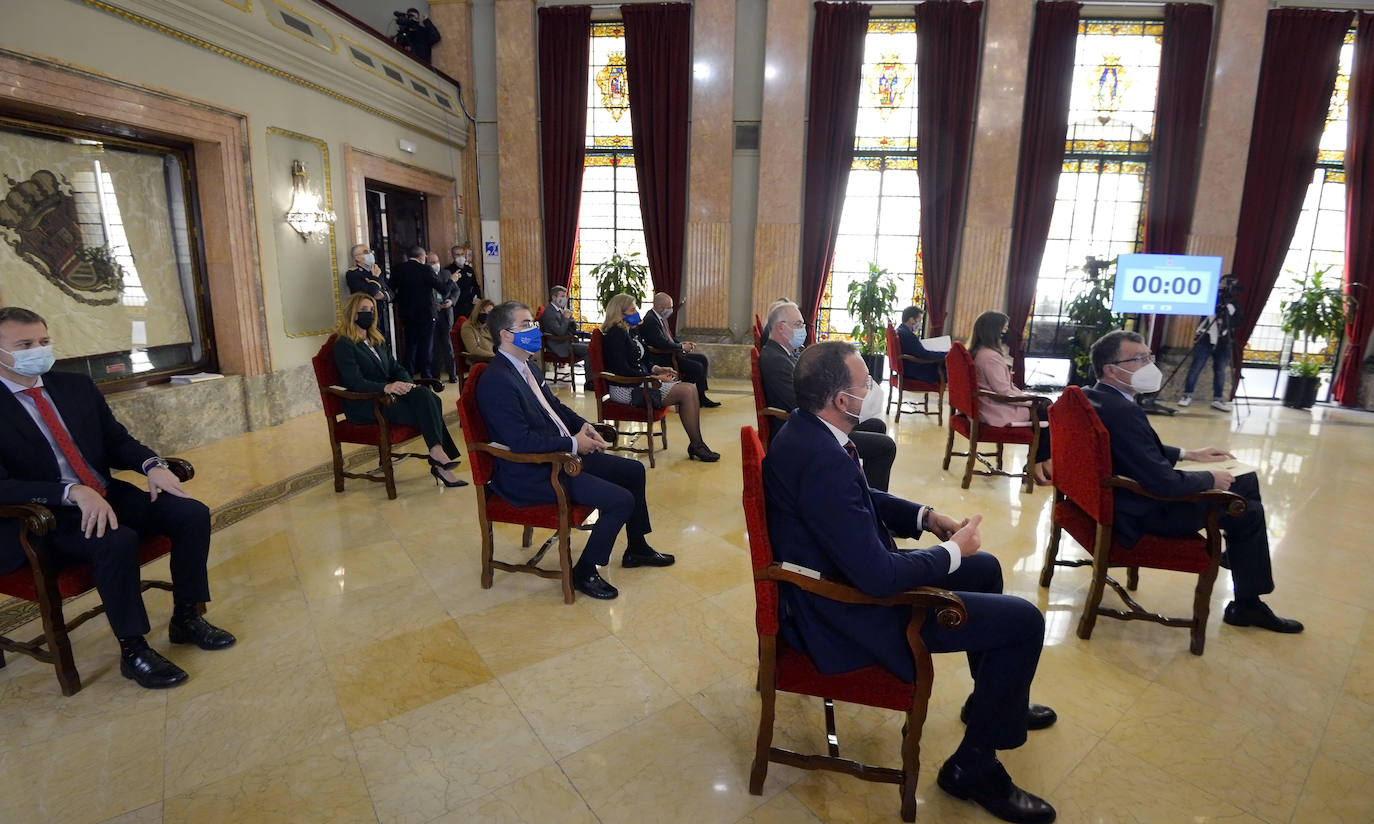 Fotos: La moción de censura del Ayuntamiento de Murcia en imágenes
