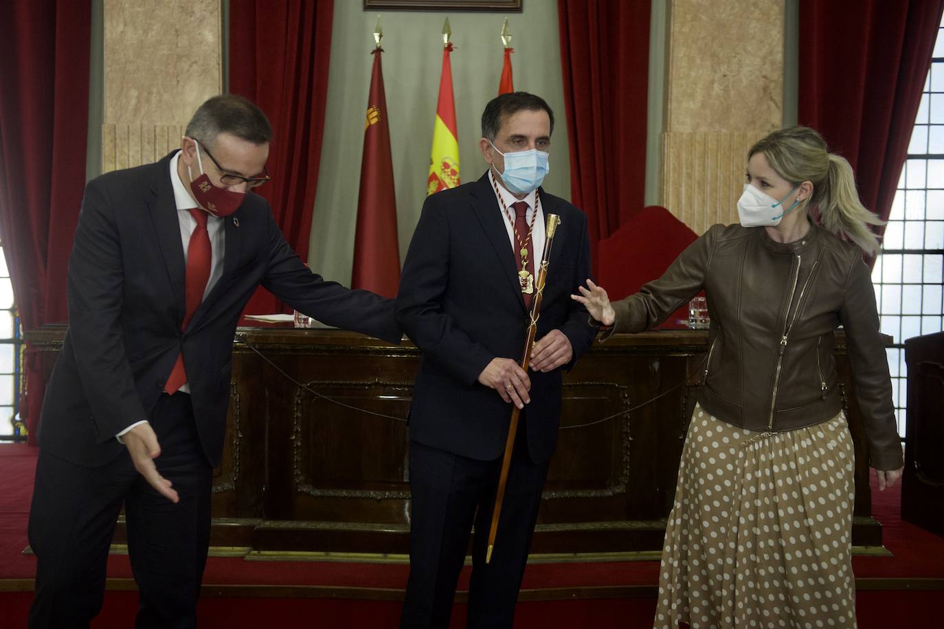 Fotos: La moción de censura en el Ayuntmaiento de Murcia proclama como nuevo alcalde a José Antonio Serrano