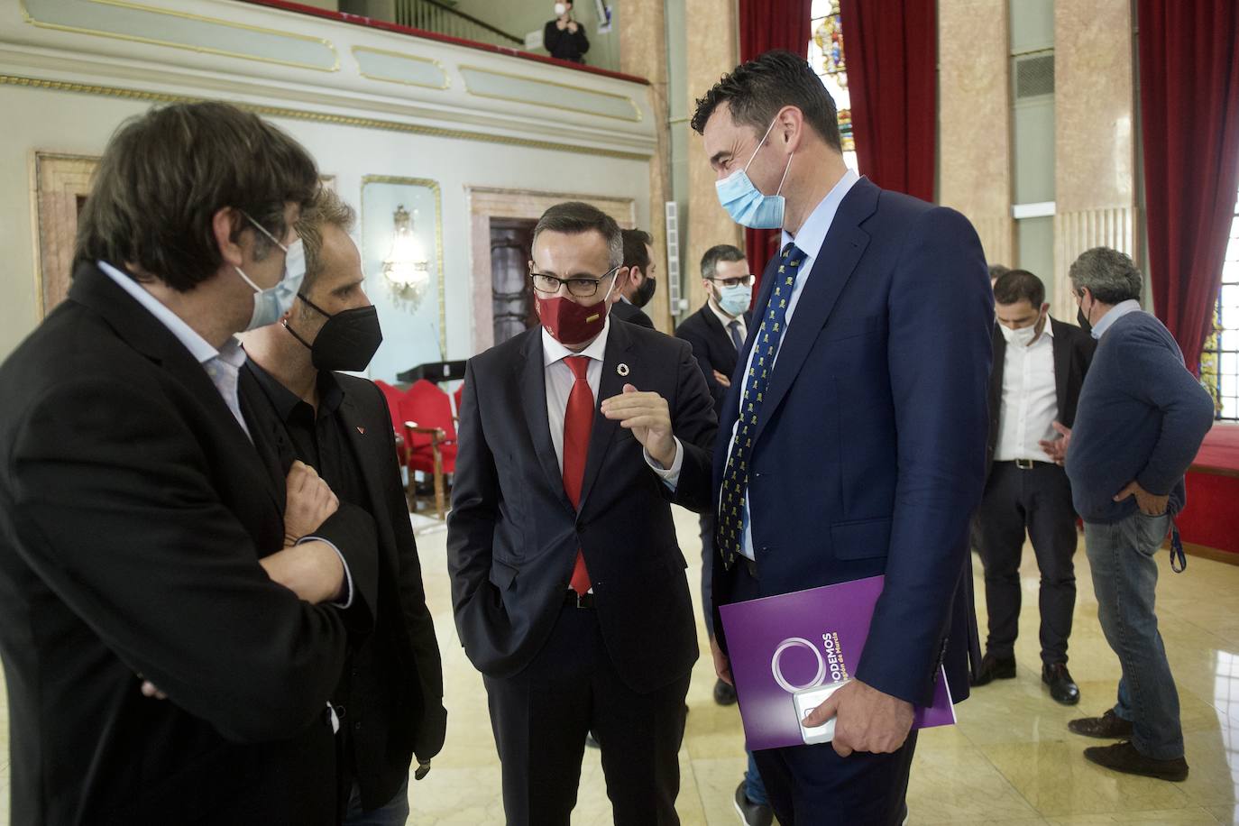 Fotos: La moción de censura en el Ayuntmaiento de Murcia proclama como nuevo alcalde a José Antonio Serrano