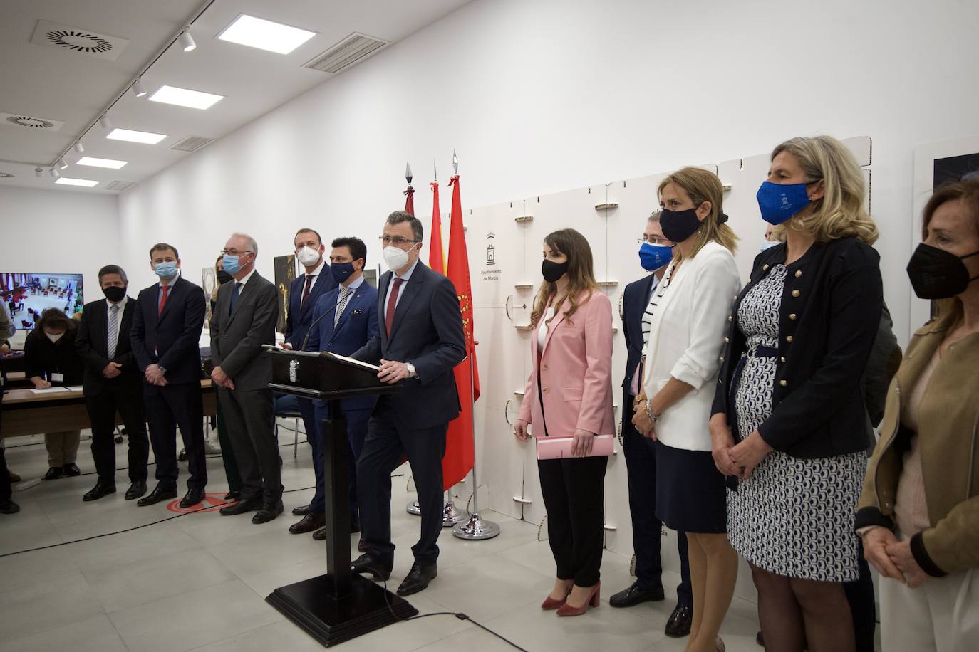 Fotos: La moción de censura en el Ayuntmaiento de Murcia proclama como nuevo alcalde a José Antonio Serrano