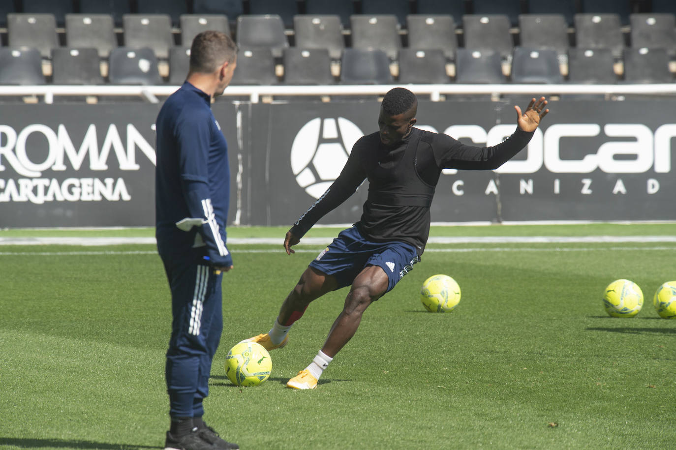 Fotos: Entrenamiento del FC Cartagena