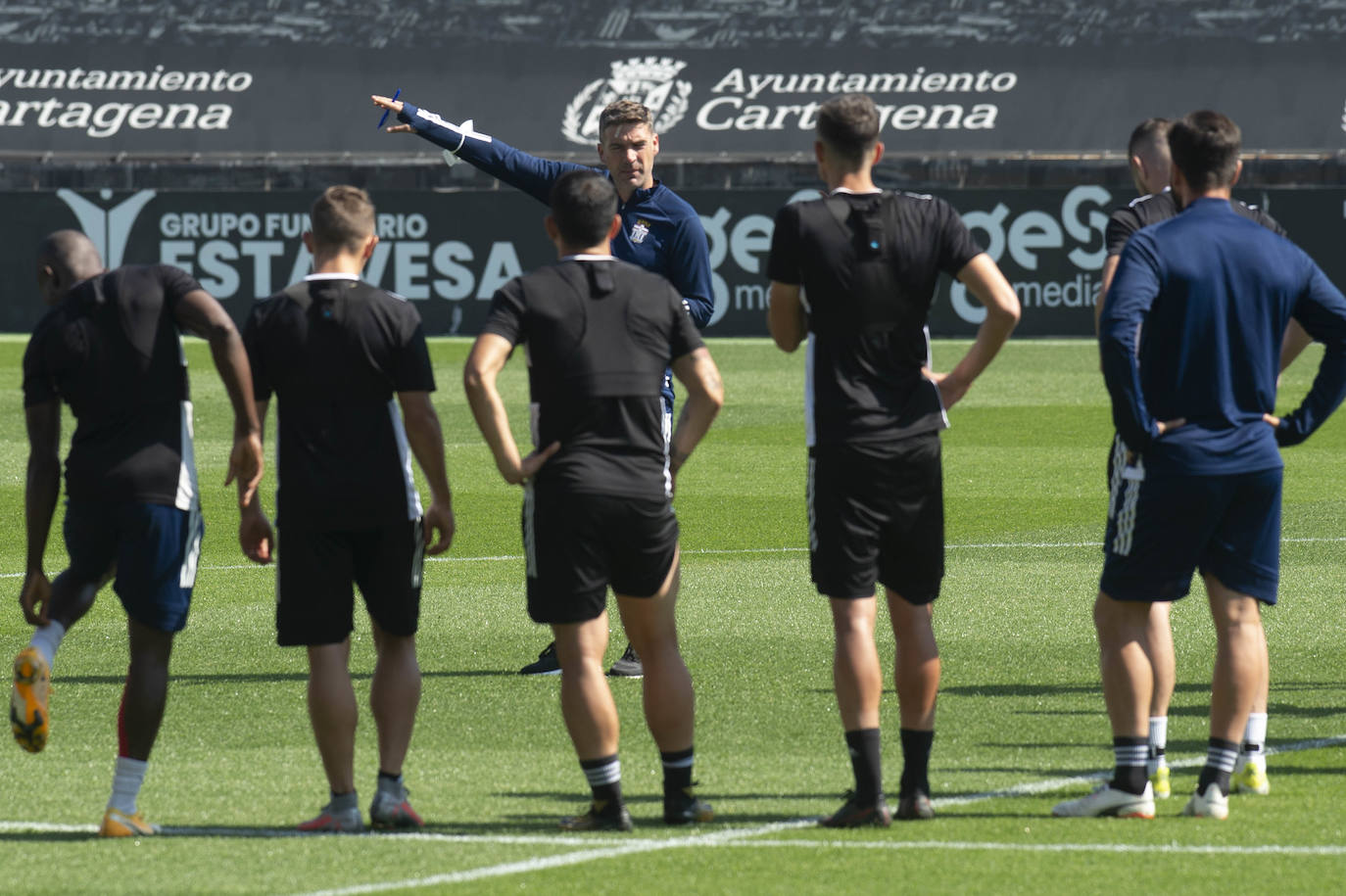 Fotos: Entrenamiento del FC Cartagena