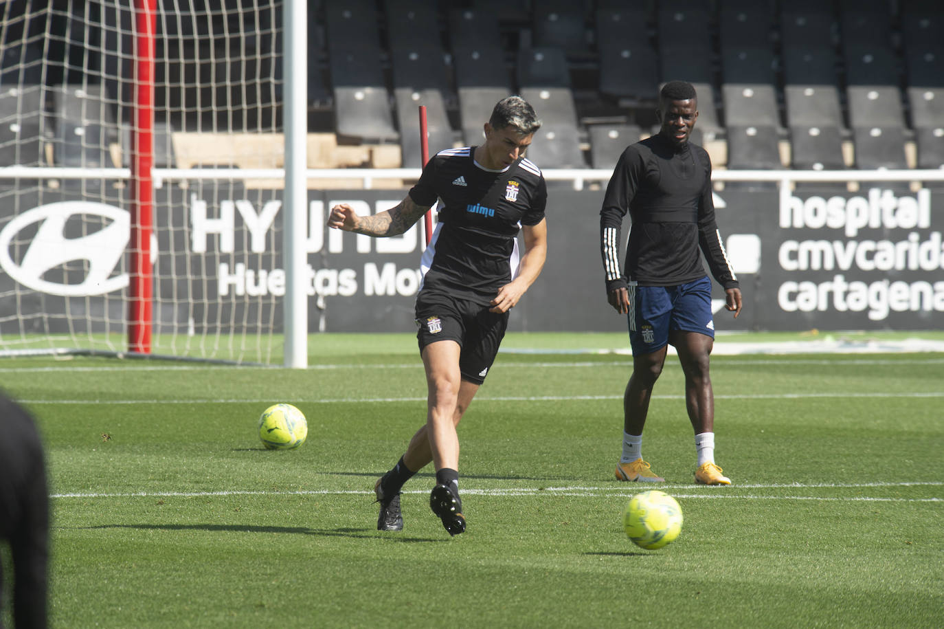 Fotos: Entrenamiento del FC Cartagena