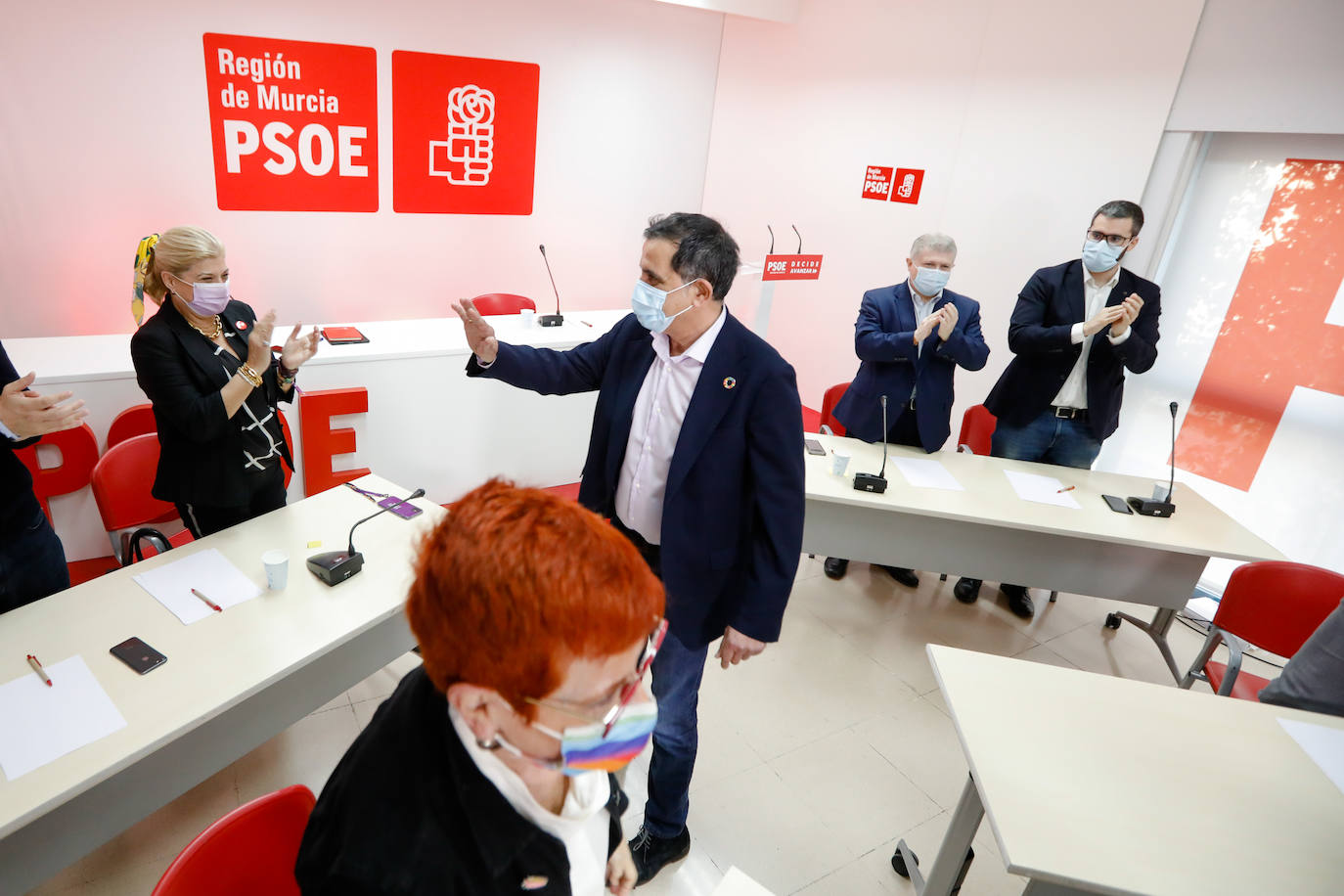 Fotos: Comité Regional del PSOE