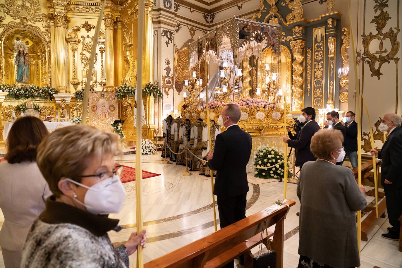 Fotos: Palmas y ramas de olivo para San Juan el Domingo de Ramos