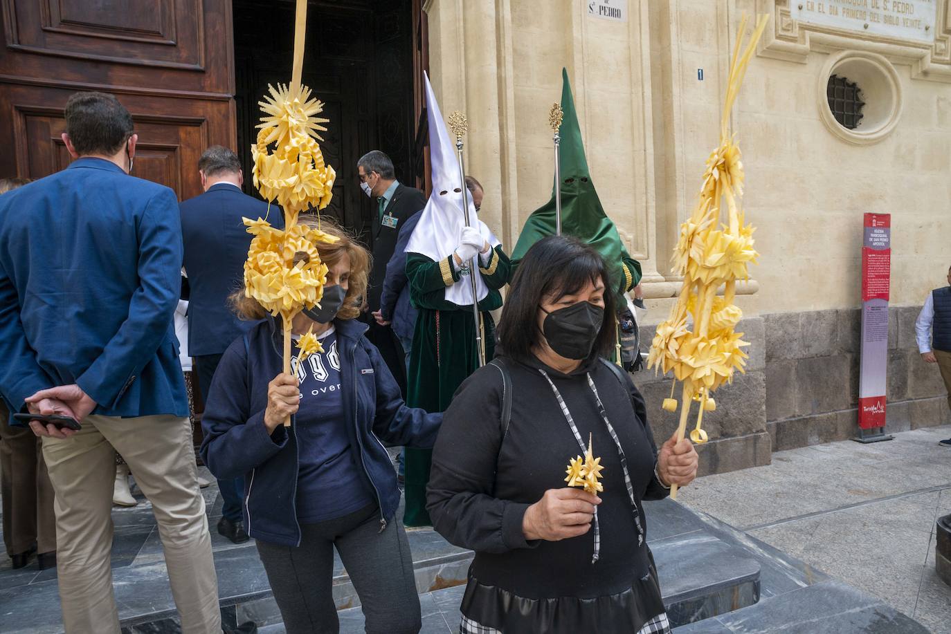 Fotos: Exposición de los pasos de la cofradía de San Pedro