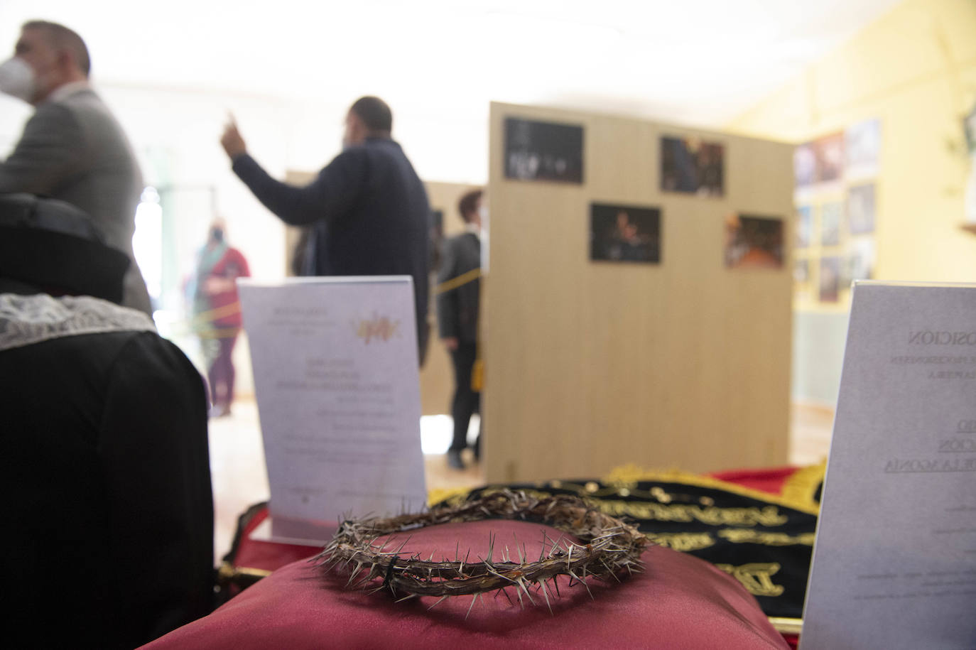 Fotos: Exposición de la cofradía de La Puebla