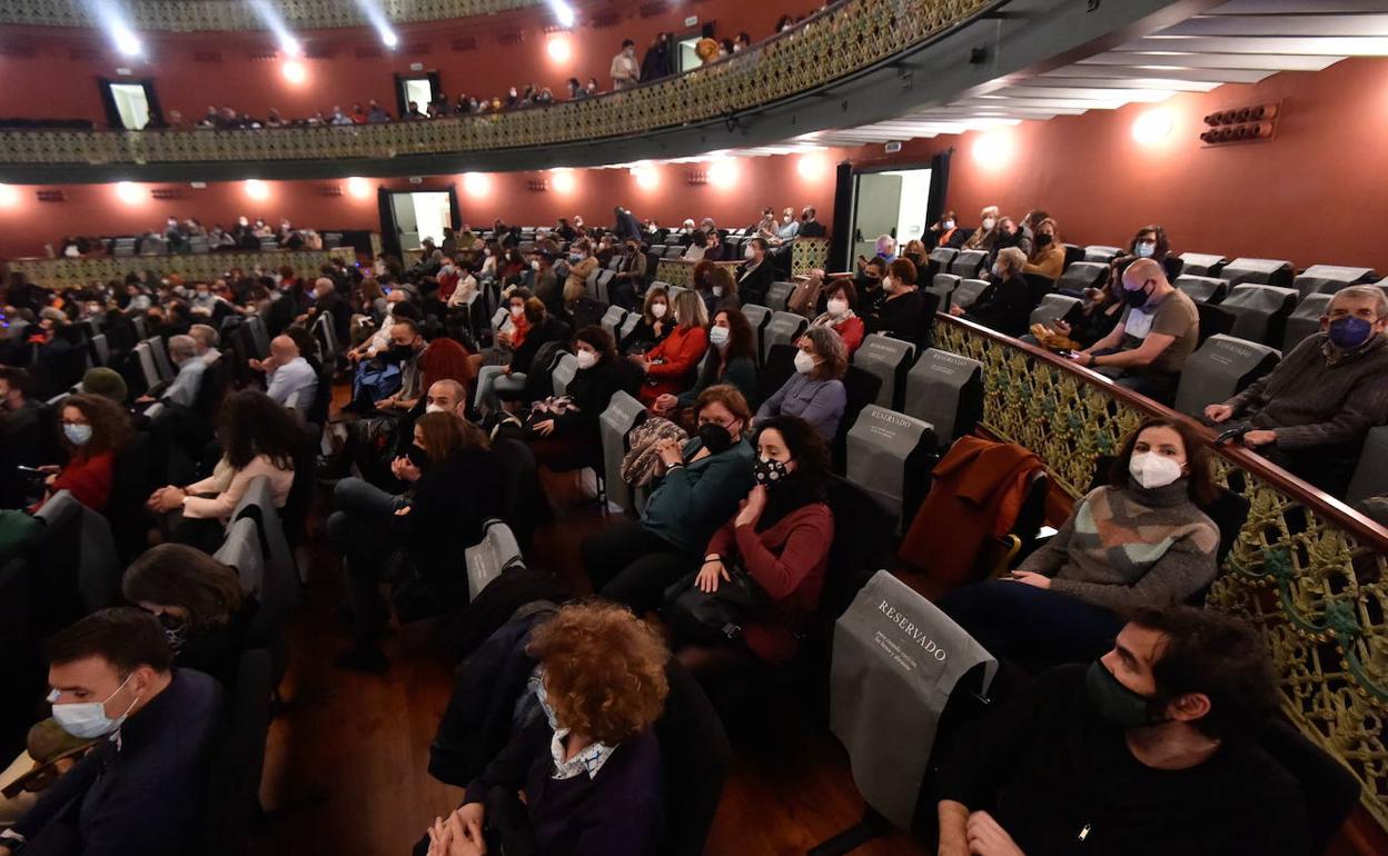 Patio de butacas del Teatro Circo de Murcia, en una imagen de archivo.