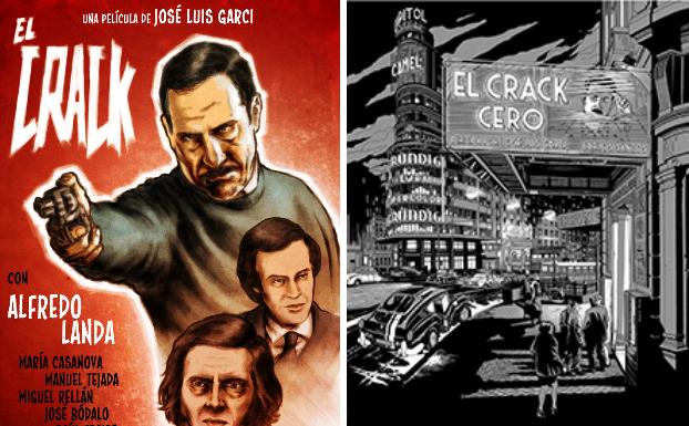 Además de Landa, en el reparto de lujo destacan Miguel Rellán, José Bódalo y Manuel Lorenzo. En la imagen, cartel original del filme. En 2019, Garci volvería al mundo de Areta con 'El crack cero'