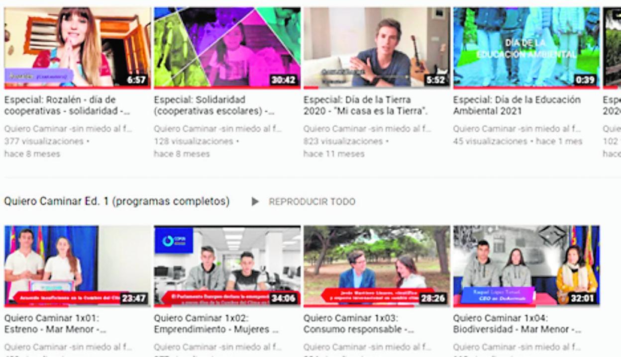 Selección de vídeos grabados por alumnos de 4º de ESO.