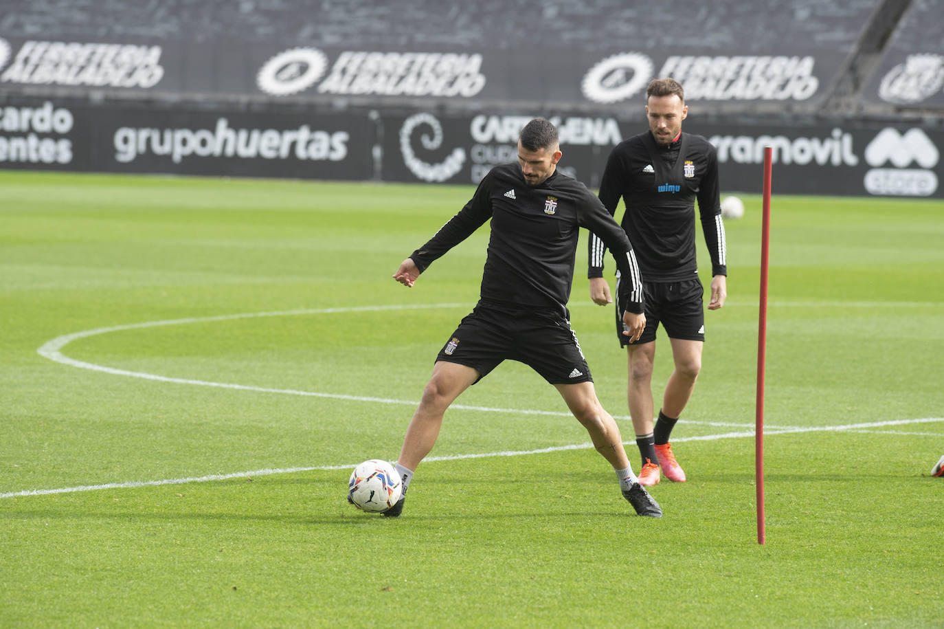 Fotos: Entrenamiento en el Cartagonova