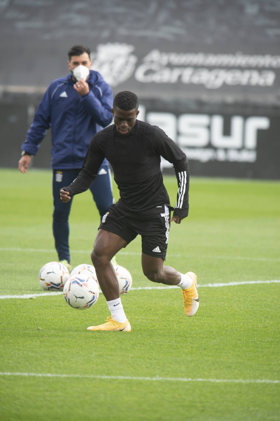 Fotos: Entrenamiento en el Cartagonova