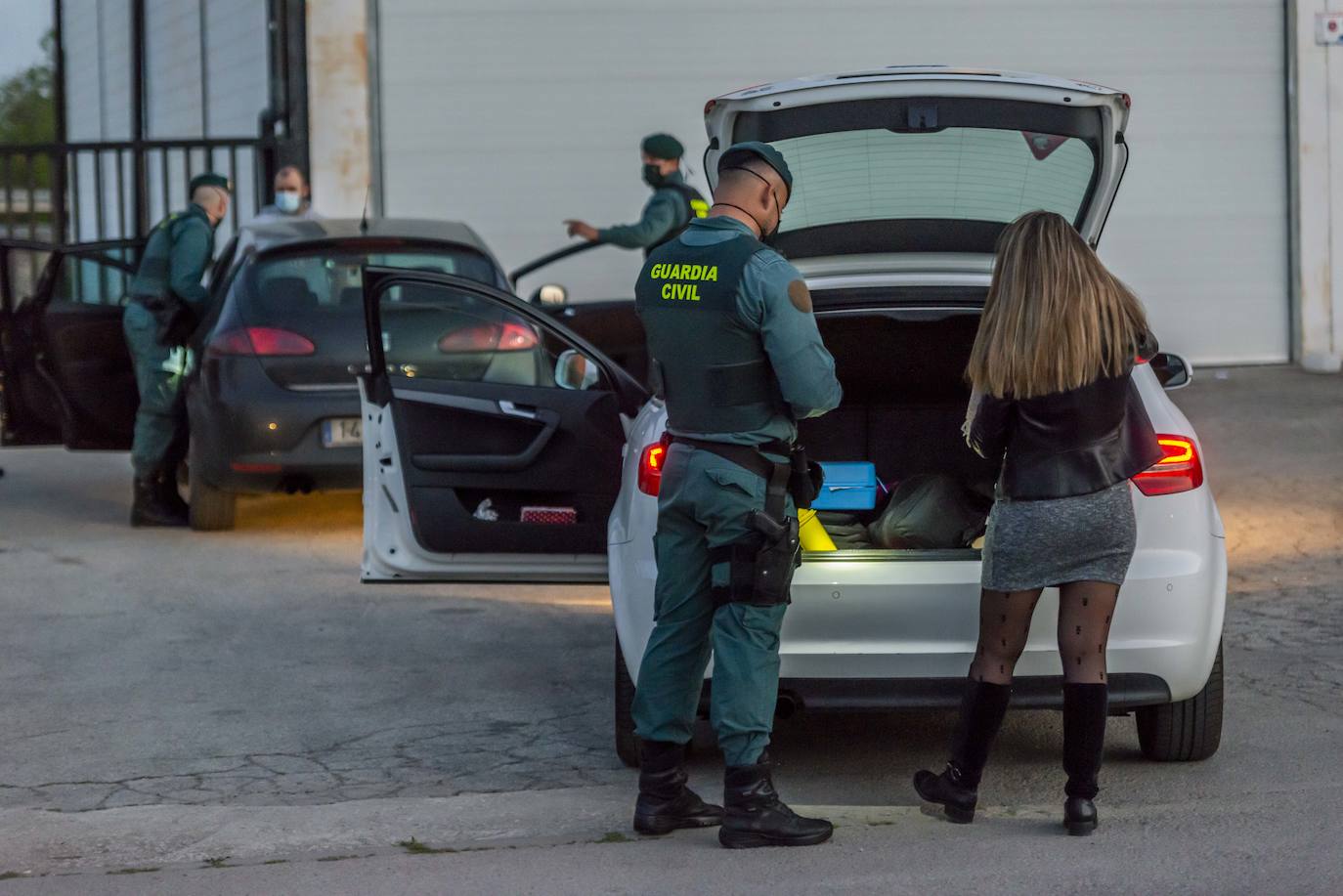 Fotos: La movilidad en la Región sigue bajo estricta vigilancia policial