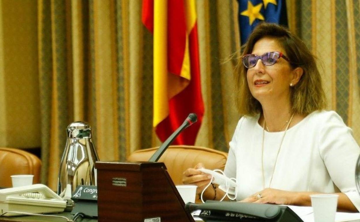 La diputada Isabel Borrego en una foto de archivo.