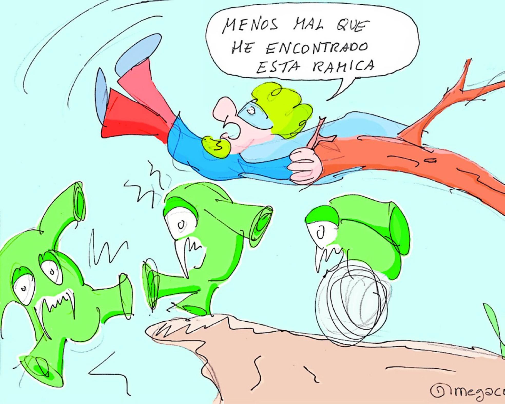 Aventuras.El superhéroe sin poderes. 