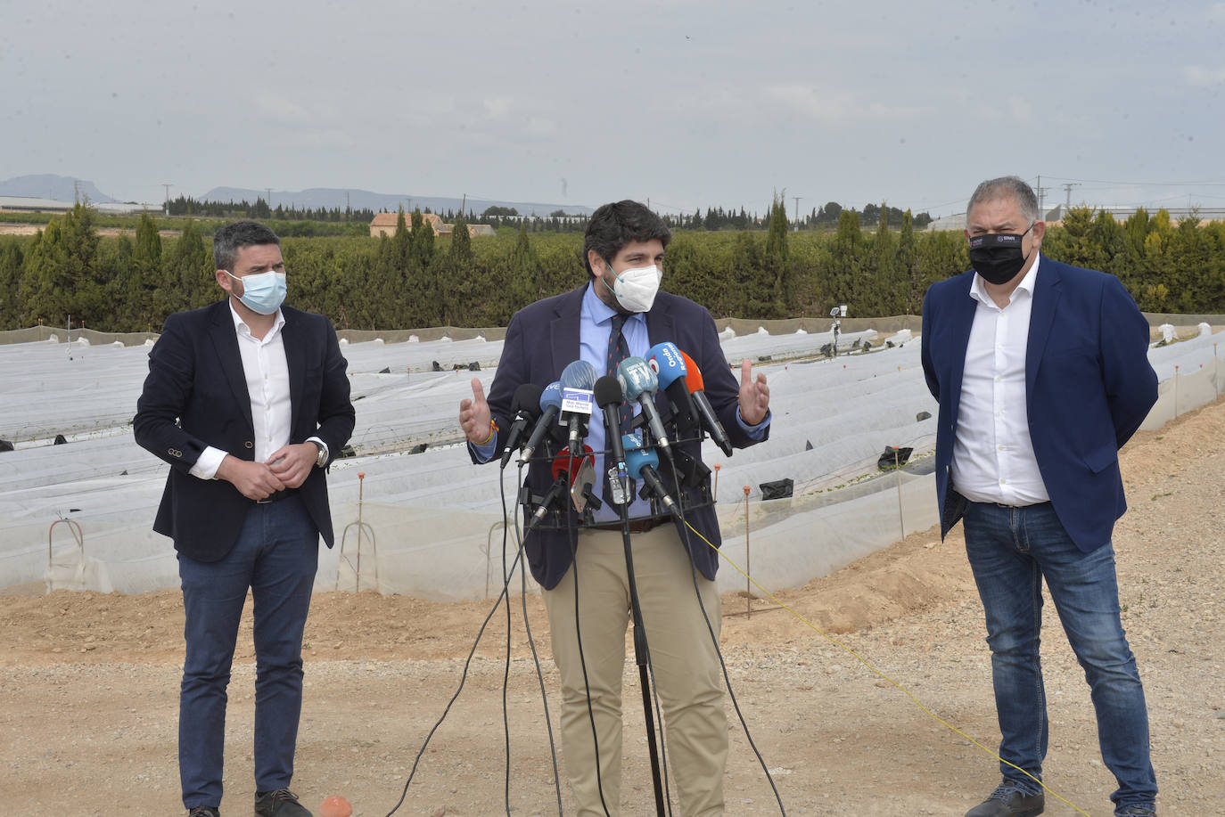 Fotos: El Gobierno regional se reúne para tratar las nuevas reglas de explotación del Trasvase Tajo-Segura