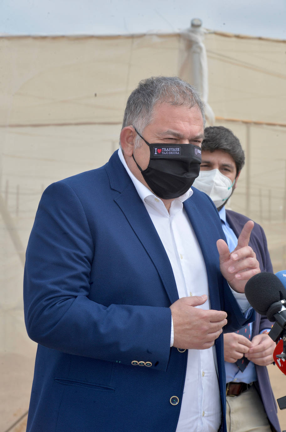 Fotos: El Gobierno regional se reúne para tratar las nuevas reglas de explotación del Trasvase Tajo-Segura