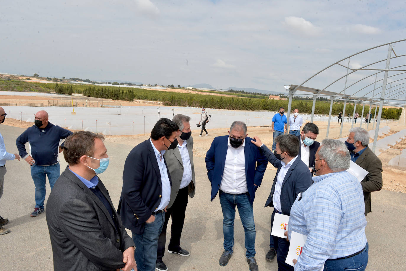 Fotos: El Gobierno regional se reúne para tratar las nuevas reglas de explotación del Trasvase Tajo-Segura