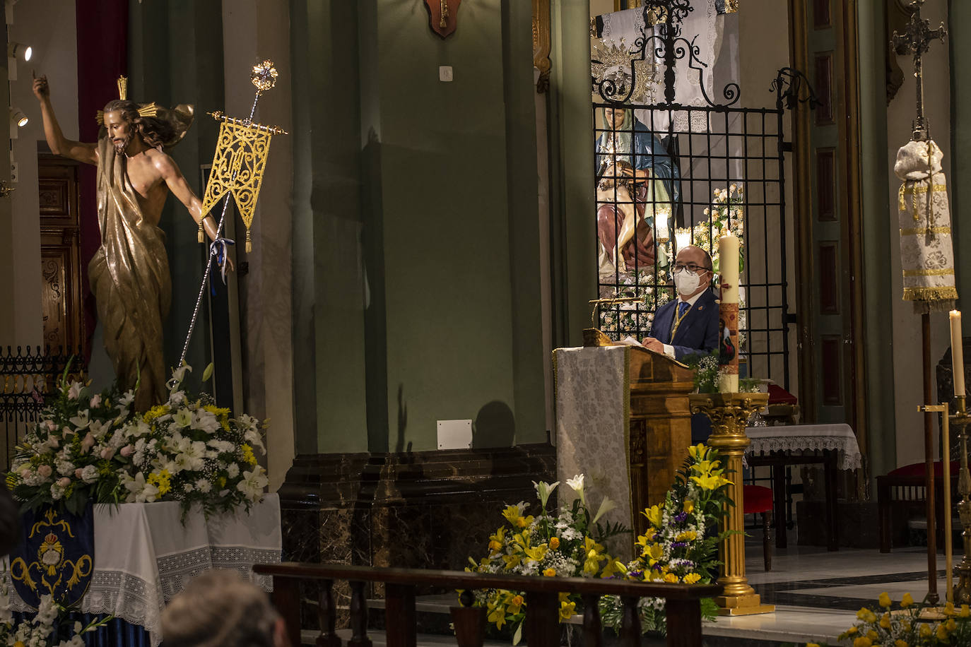 Fotos: Misa en torno a Jesús Resucitado en Cartagena